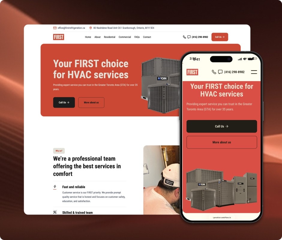 FIRST Refrigeration - Focusing On UX