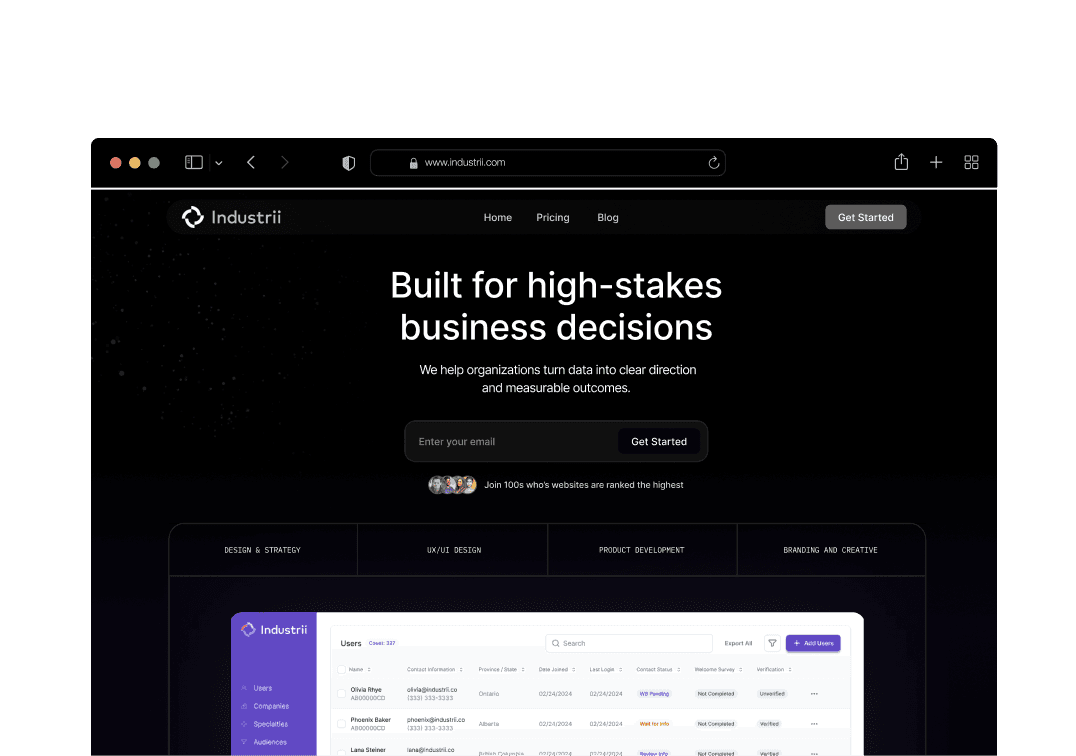 Website Design & Development
